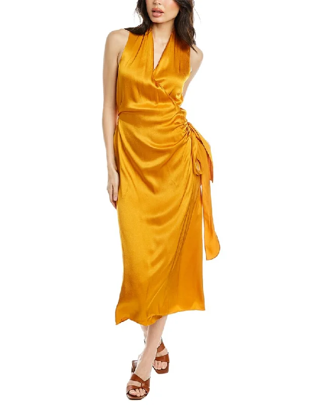 Vince Draped Wrap Dress