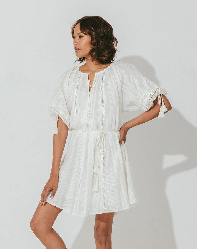 CLEOBELLA ALBA MINI DRESS - IVORY