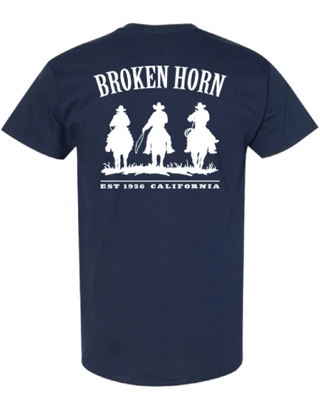 Broken Horn Logo Tee Handmade Hand-knitted Hand-woven