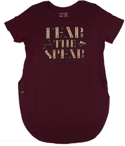 Florida Cracker Trading Co. Women's Burgundy "Fear the Spear" SS Tee Machine Wash Dry Clean Hand Wash Florida Cracker Trading Co. Women's Burgundy "Fear the Spear" SS Tee Machine Wash Dry Clean Hand Wash