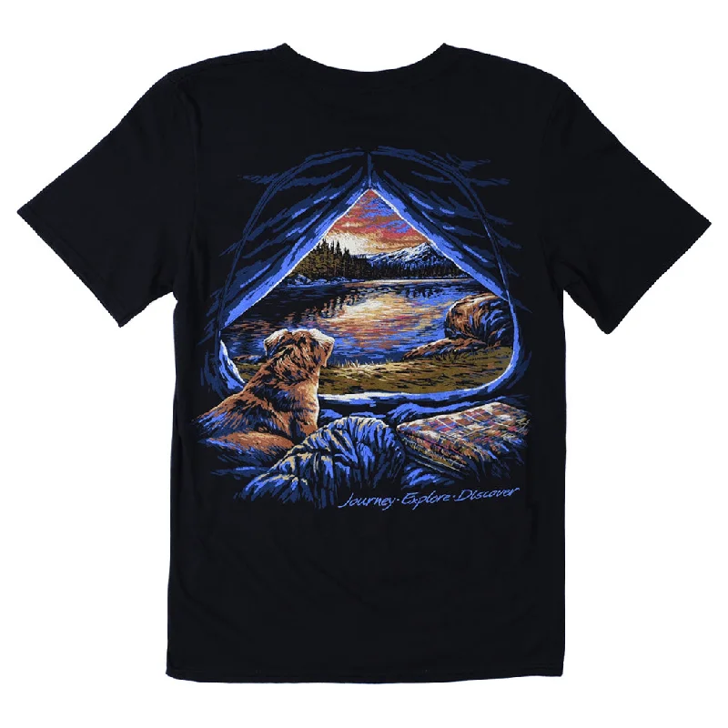 JEDCo - Tent View T-Shirt Rayon Fabric Velvet Fabric Corduroy Fabric