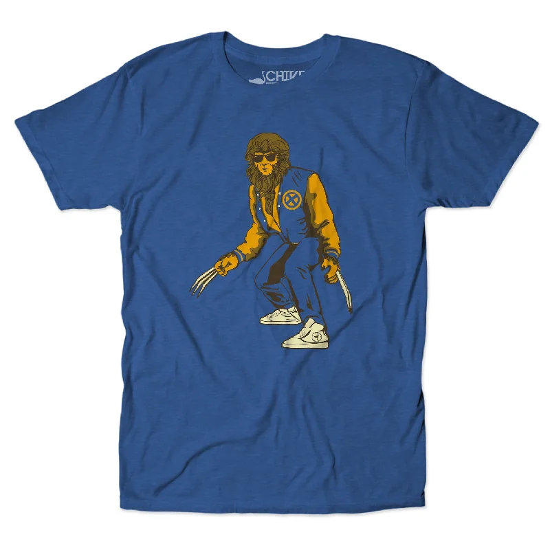 Teen Wolverine Tee Basic T-Shirt Crew Neck Short Sleeve