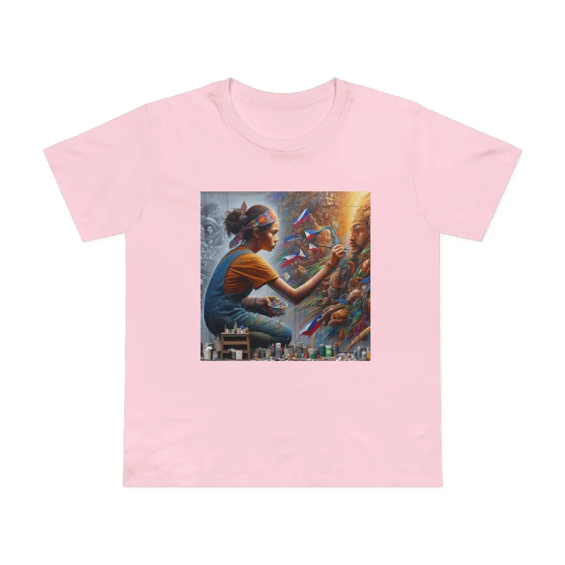 Filipina Paint Artist - Women’s Maple Tee