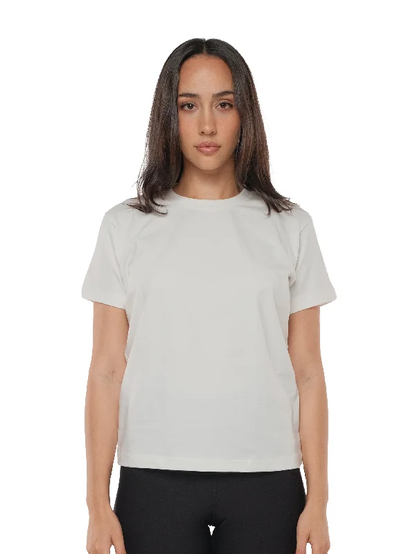 OFF WHITE RELAXED FIT TEE