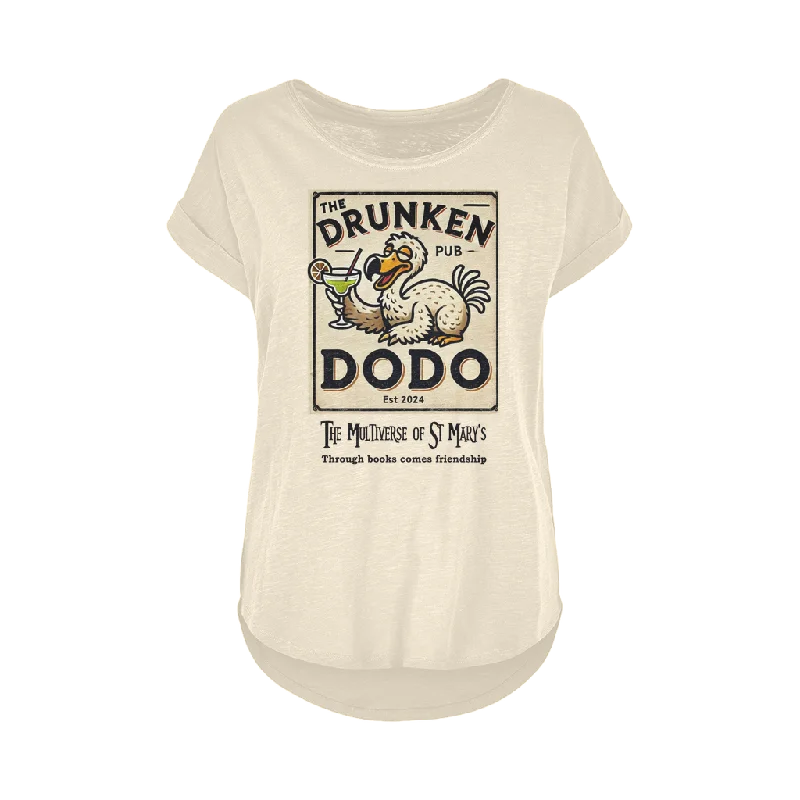 The Drunken Dodo Pub - Multiverse of St Mary's (UK) Women's Long Slub T-Shirt XS-5XL