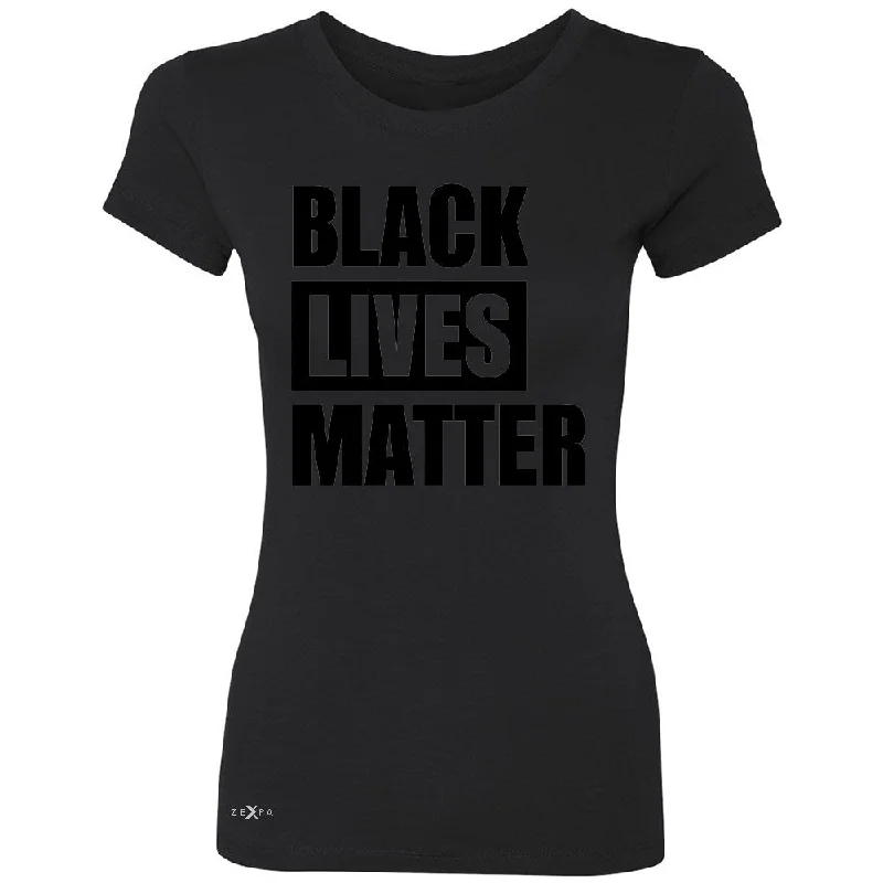 Zexpa Apparelâ„¢ Black Lives Matter Women's T-shirt Respect Everyone Tee