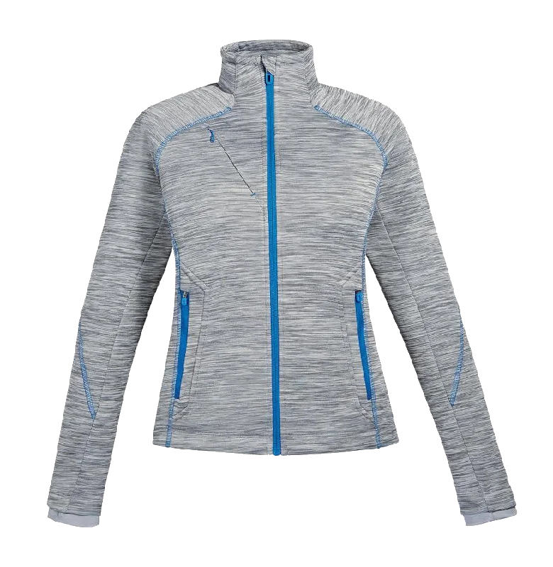 78697 Ladies Sport Red Flux Melange Bonded Fleece Jacket Zippered Jacket Buttoned Jacket Snapped Jacket 78697 Ladies Sport Red Flux Melange Bonded Fleece Jacket Zippered Jacket Buttoned Jacket Snapped Jacket