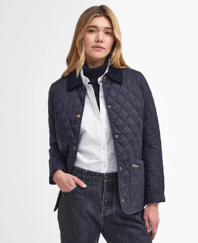 Barbour Annandale Quilted Jacket in Navy Print Jacket Jacquard Jacket Patchwork Jacket Barbour Annandale Quilted Jacket in Navy Print Jacket Jacquard Jacket Patchwork Jacket