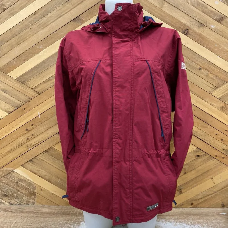 Board Dokter - Women's Shell Jacket: Maroon-women-XS Zippered Jacket Buttoned Jacket Snapped Jacket Board Dokter - Women's Shell Jacket: Maroon-women-XS Zippered Jacket Buttoned Jacket Snapped Jacket