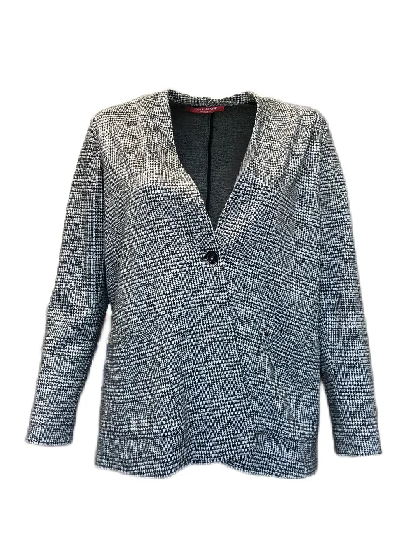 Marina Rinaldi Women's Grey Ottico Jersey Jacket NWT Chenille Jacket Brocade Jacket Lace Jacket Marina Rinaldi Women's Grey Ottico Jersey Jacket NWT Chenille Jacket Brocade Jacket Lace Jacket