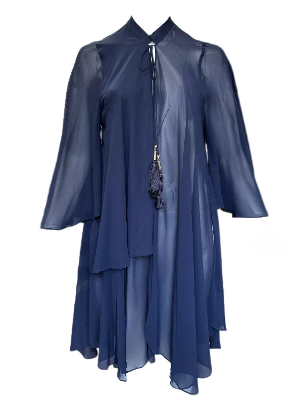 Marina Rinaldi Women's Navy Fabula Open Front Jacket NWT Insulated Jacket Fitted Jacket Loose Jacket Marina Rinaldi Women's Navy Fabula Open Front Jacket NWT Insulated Jacket Fitted Jacket Loose Jacket