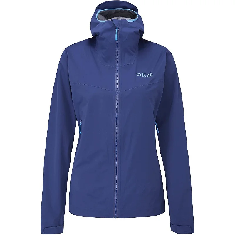 RAB Women's Kinetic 2.0 Waterproof Breathable Jacket Fleece Jacket Down Jacket Parka