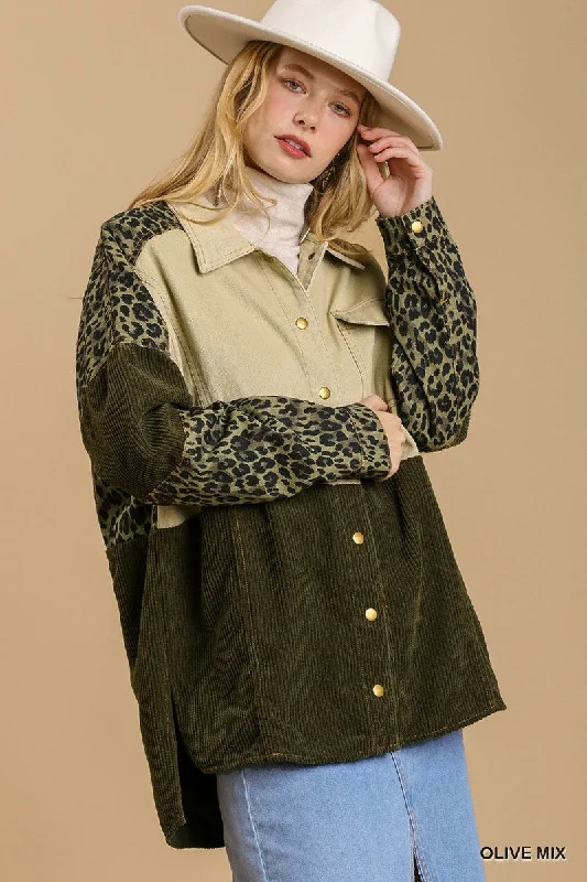 Mineral wash color block mixed print jacket Satin Jacket Silk Jacket Chiffon Jacket Mineral wash color block mixed print jacket Satin Jacket Silk Jacket Chiffon Jacket