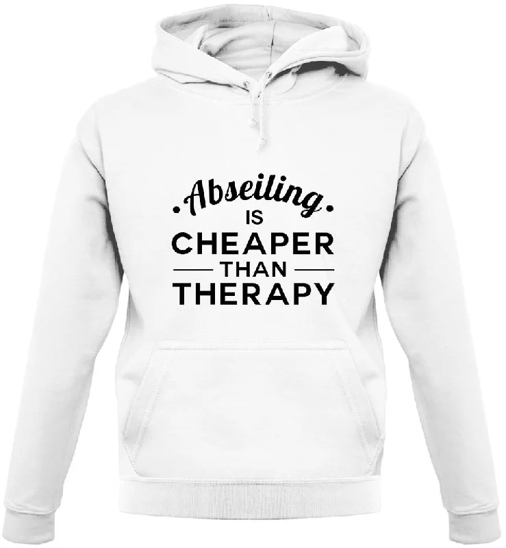 Abseiling Is Cheaper Than Therapy Unisex Hoodie