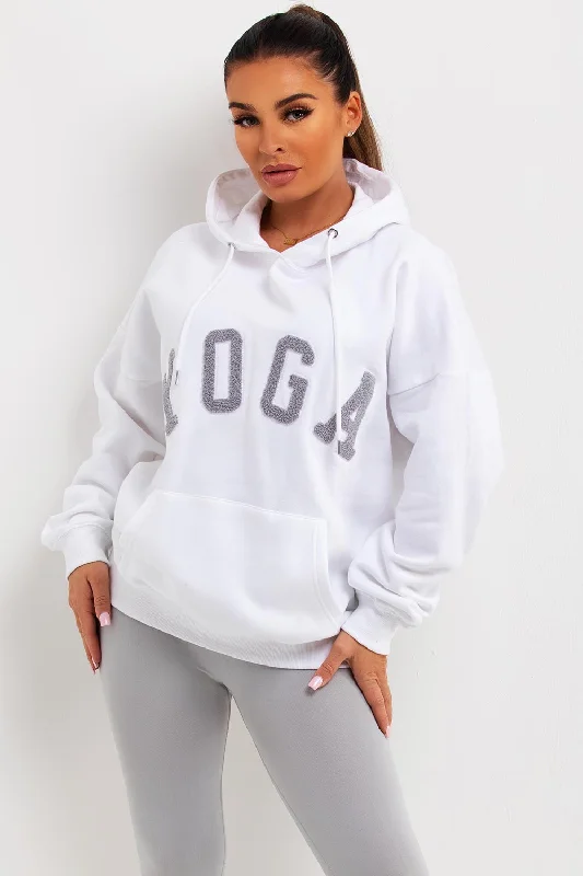 Yoga Hoodie White