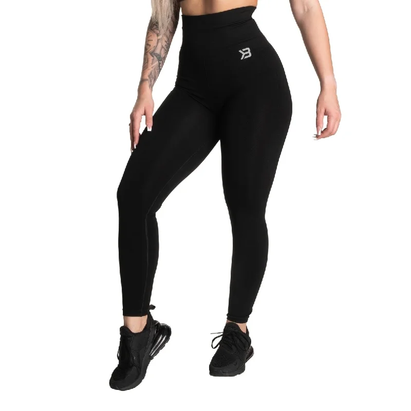Better Bodies Rockaway Seamless Leggings - Black Melange Comfortable Bootcut Workout Leggings Better Bodies Rockaway Seamless Leggings - Black Melange Comfortable Bootcut Workout Leggings