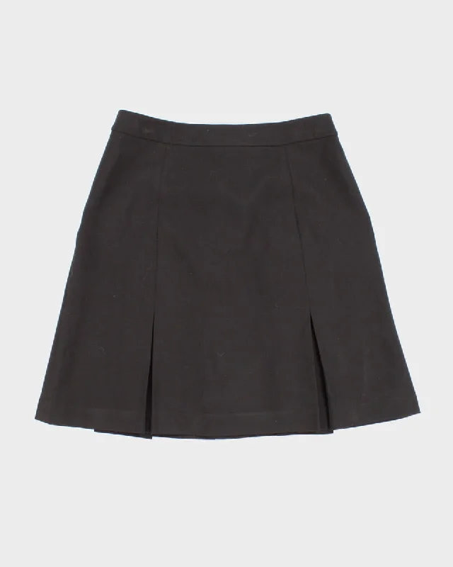 Karl Lagerfeld Black Pleated Skirt - M denim skirt durable
