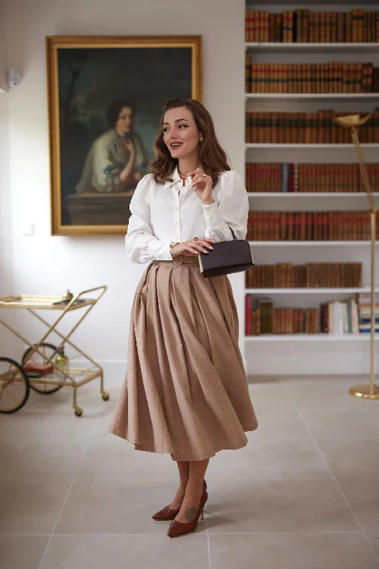 Schatzi Wool Skirt cashmere skirt fine