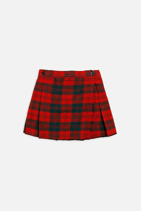 Vintage Pleated Skirt - Women's S linen skirt airy