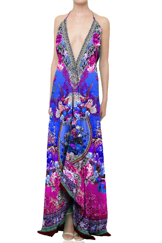 Blue One Piece Dress