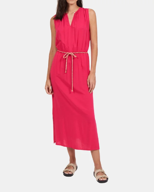 ROMIDA WOVEN DRESS IN GRENADINE