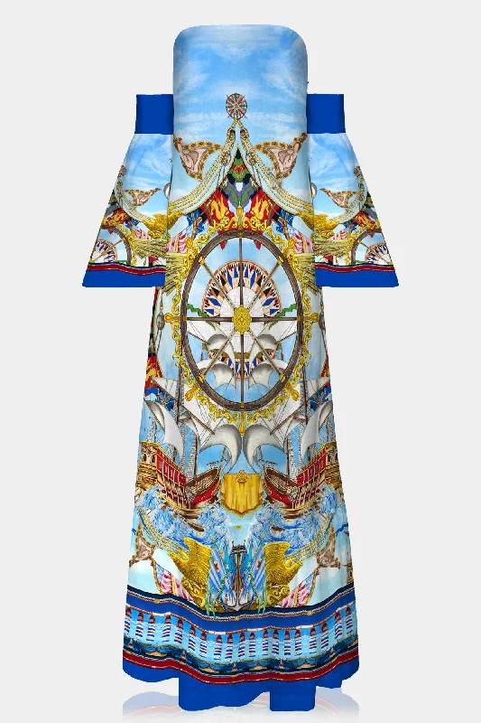 Nautical Flair Cotton Dresses