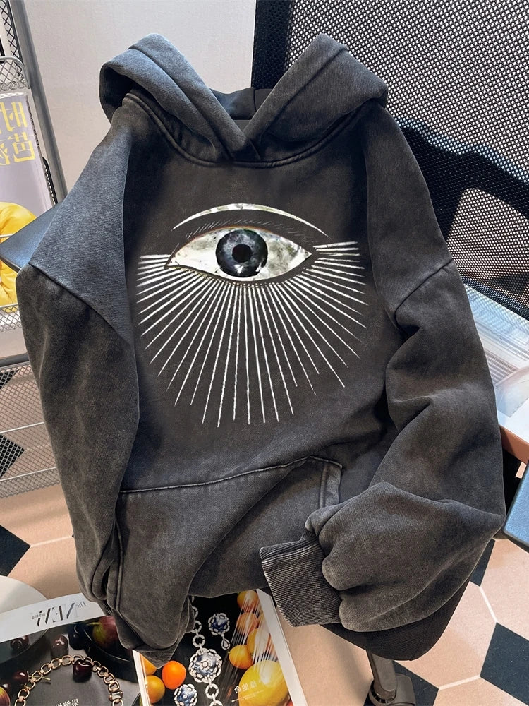 2024 High-end Fried Street Hooded Sweater Tide Turtle Neck Boat Neck Asymmetrical Neck