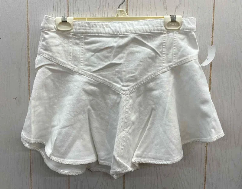 AERIE White Womens Size M Skirt