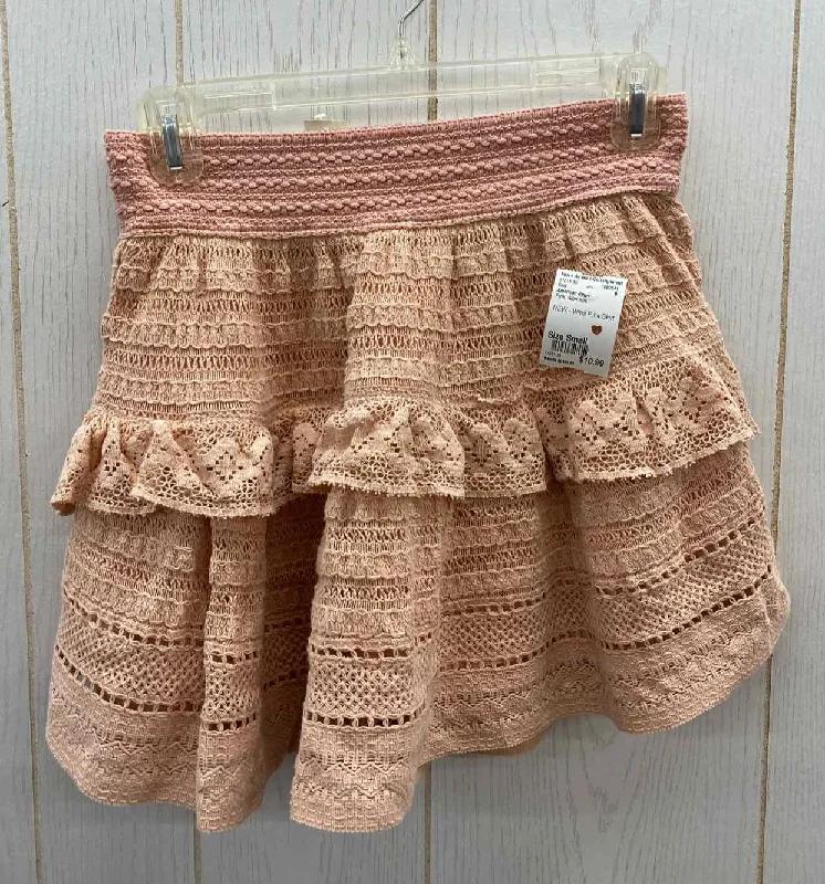 American Eagle Pink Womens Size Small Skirt