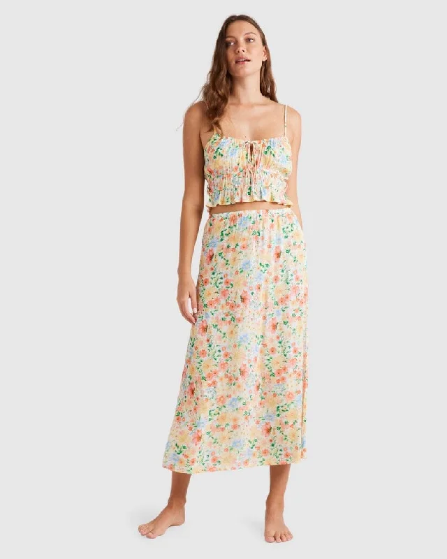 Billabong True Romance Midi Skirt