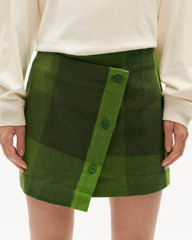 Iggy Central Blanket Skirt Green