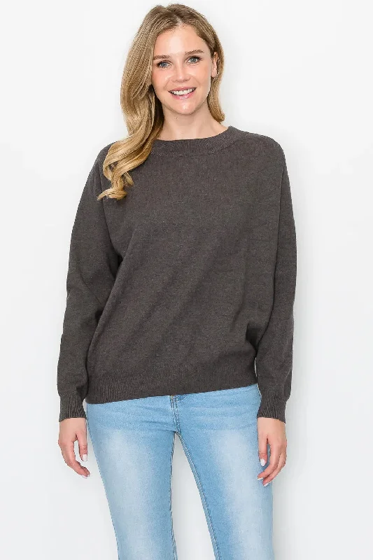 Sandy Sweater Top Toggled Drawstring Belted