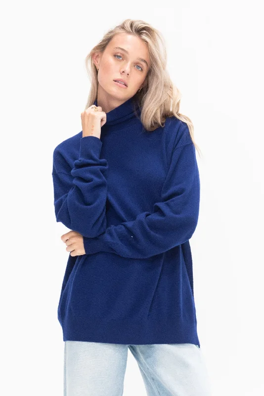 Turtleneck Sweater, King Blue